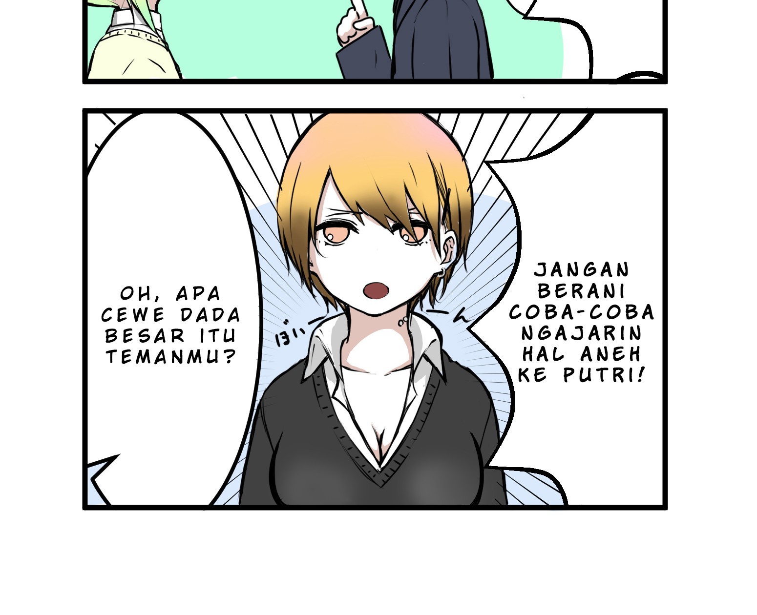 A Story About a Blonde Virgin Girl Who Acquires Sexual Knowledge Chapter 3 Gambar 3