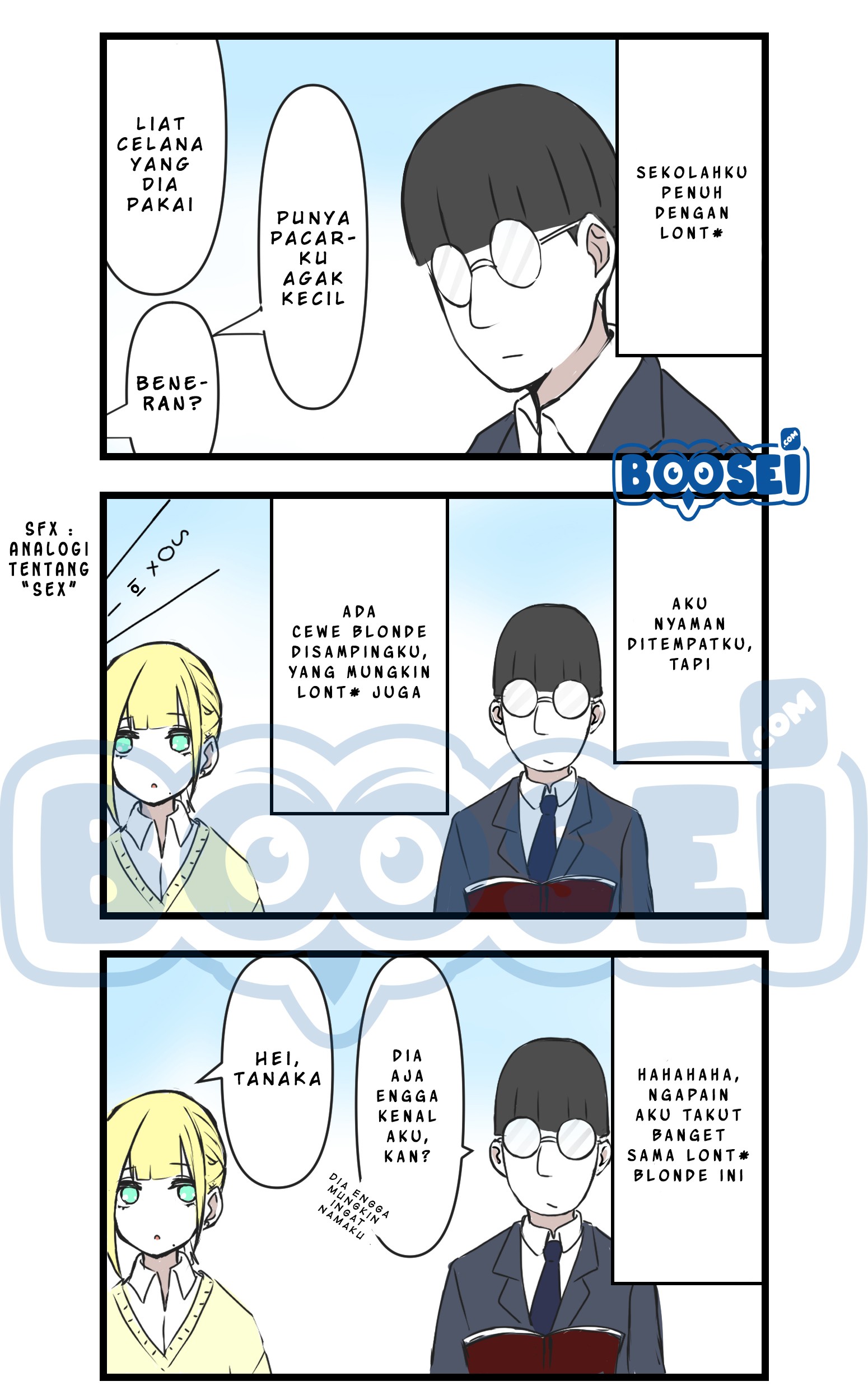 Baca Manga A Story About a Blonde Virgin Girl Who Acquires Sexual Knowledge Chapter 1 Gambar 2