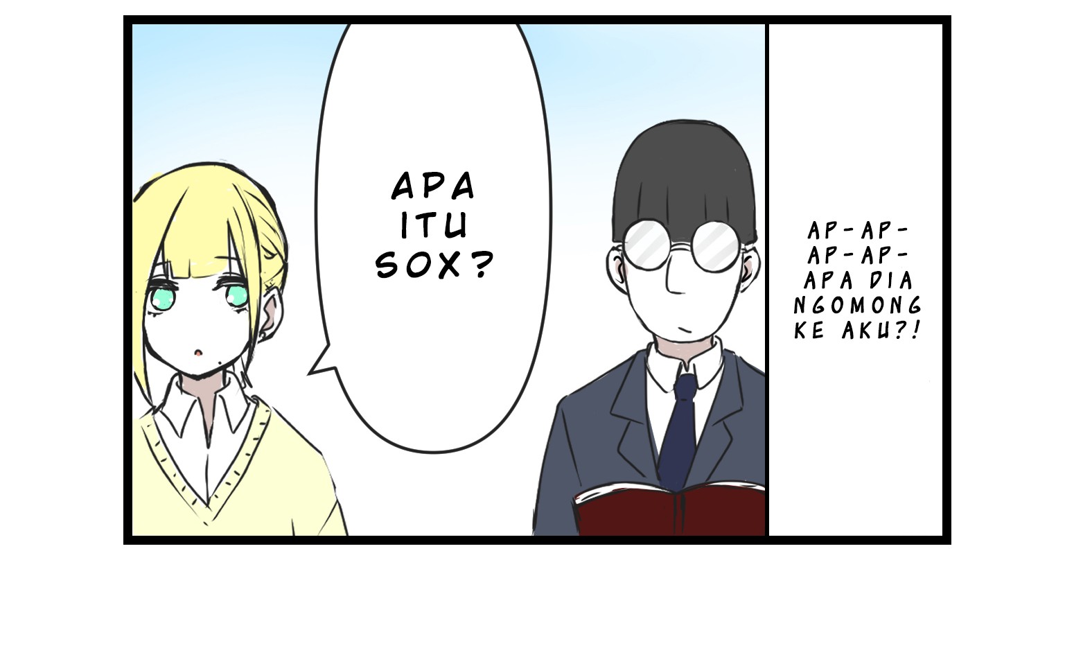 A Story About a Blonde Virgin Girl Who Acquires Sexual Knowledge Chapter 1 Gambar 3
