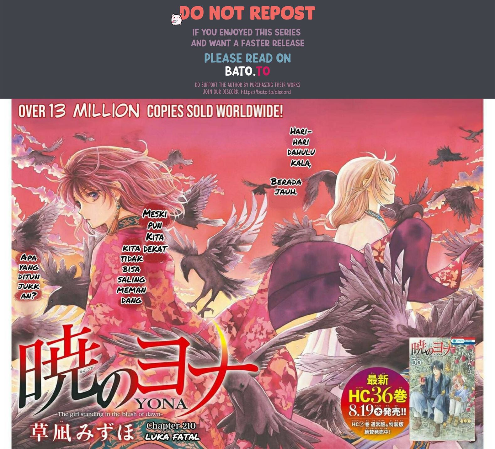 Baca Komik Akatsuki no Yona Chapter 210 Gambar 1
