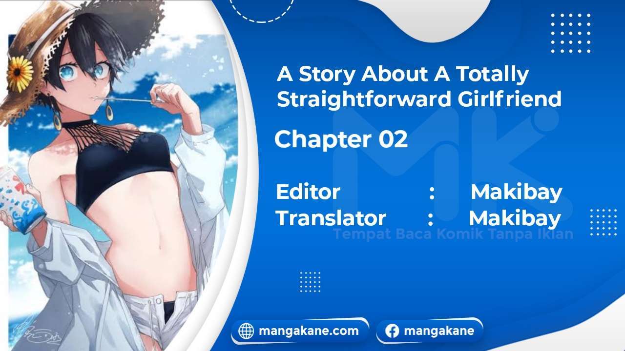 Baca Komik A Story About A Totally Straightforward Girlfriend Chapter 2 Gambar 1