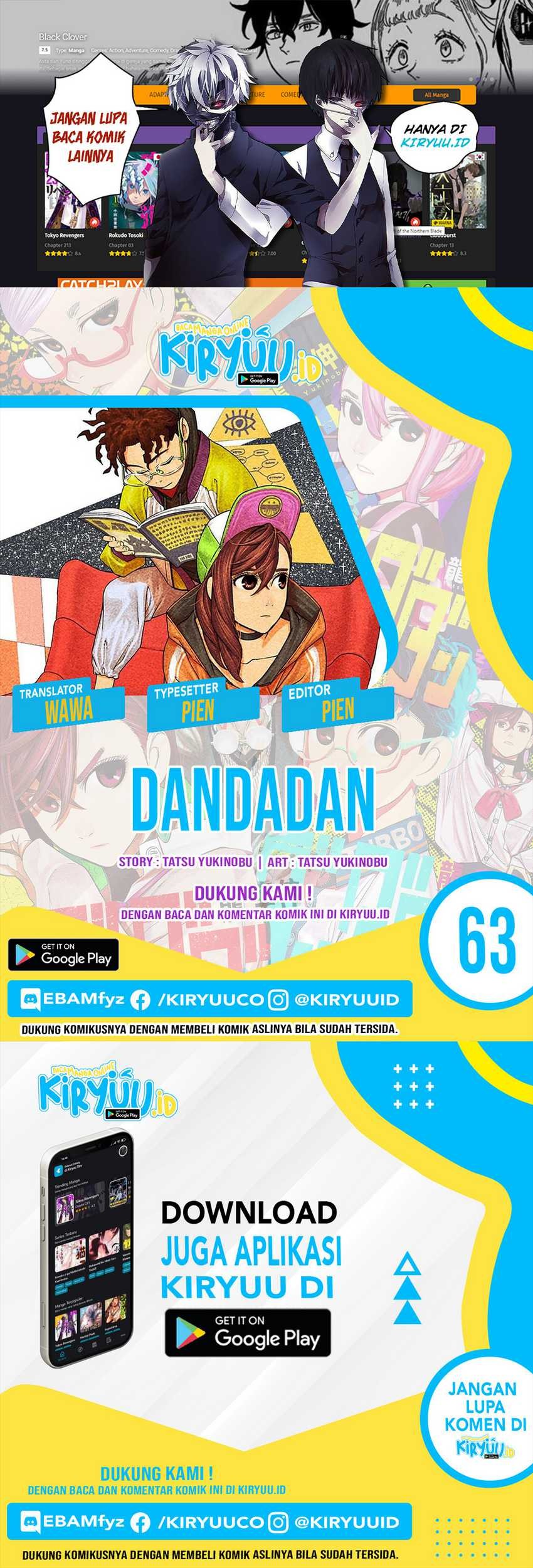 Baca Komik DANDADAN Chapter 63 Gambar 1