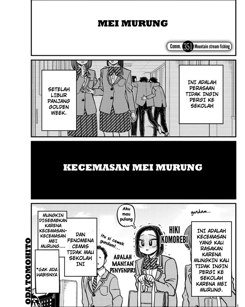 Baca Komik Komi-san wa Komyushou Desu Chapter 351 Gambar 1