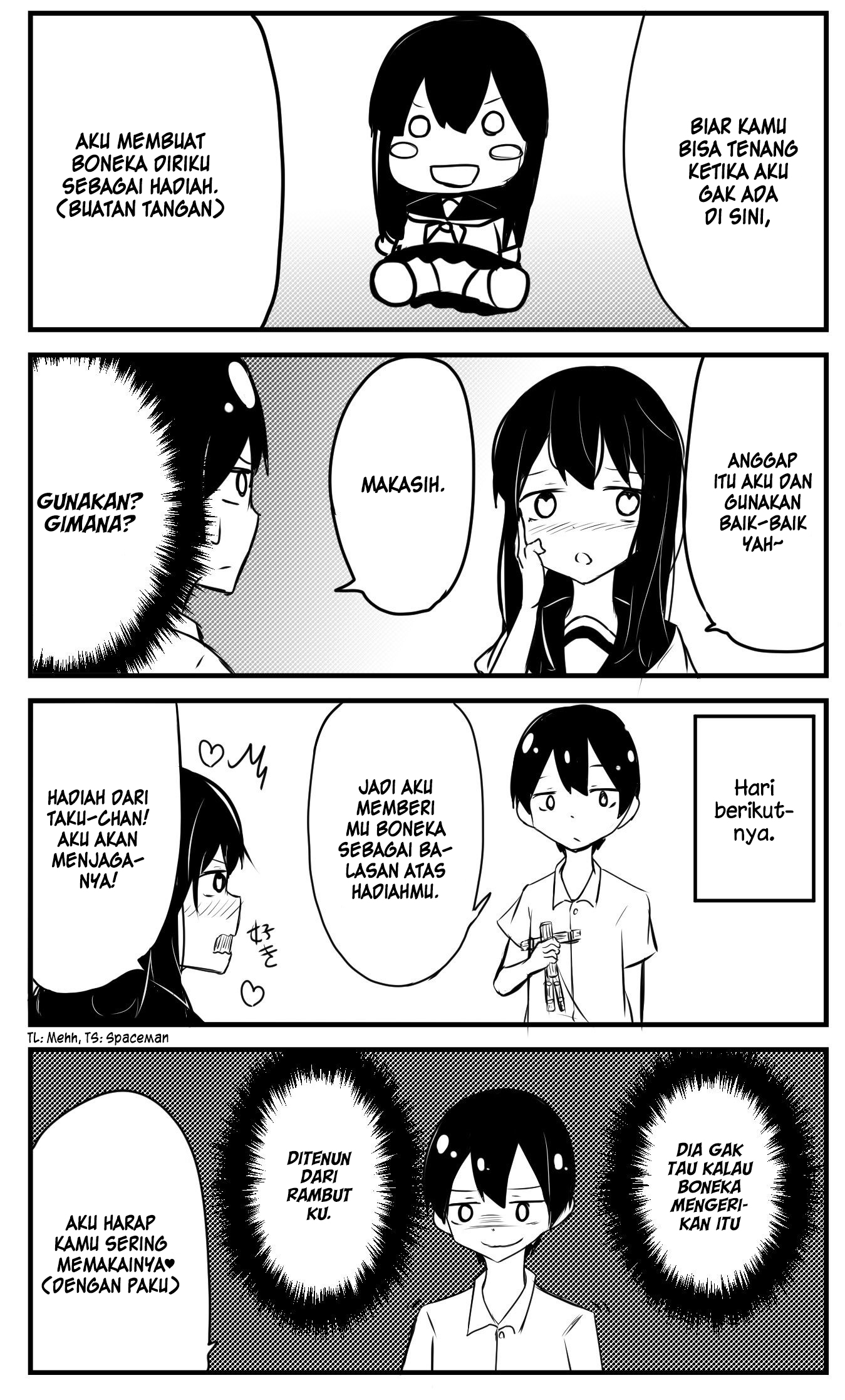 Baca Komik A Story About Wanting To Commit Suicide, But It’s Scary So I Find A Yandere Girl To Kill Me, But It Doesn’t Work Chapter 8 Gambar 1