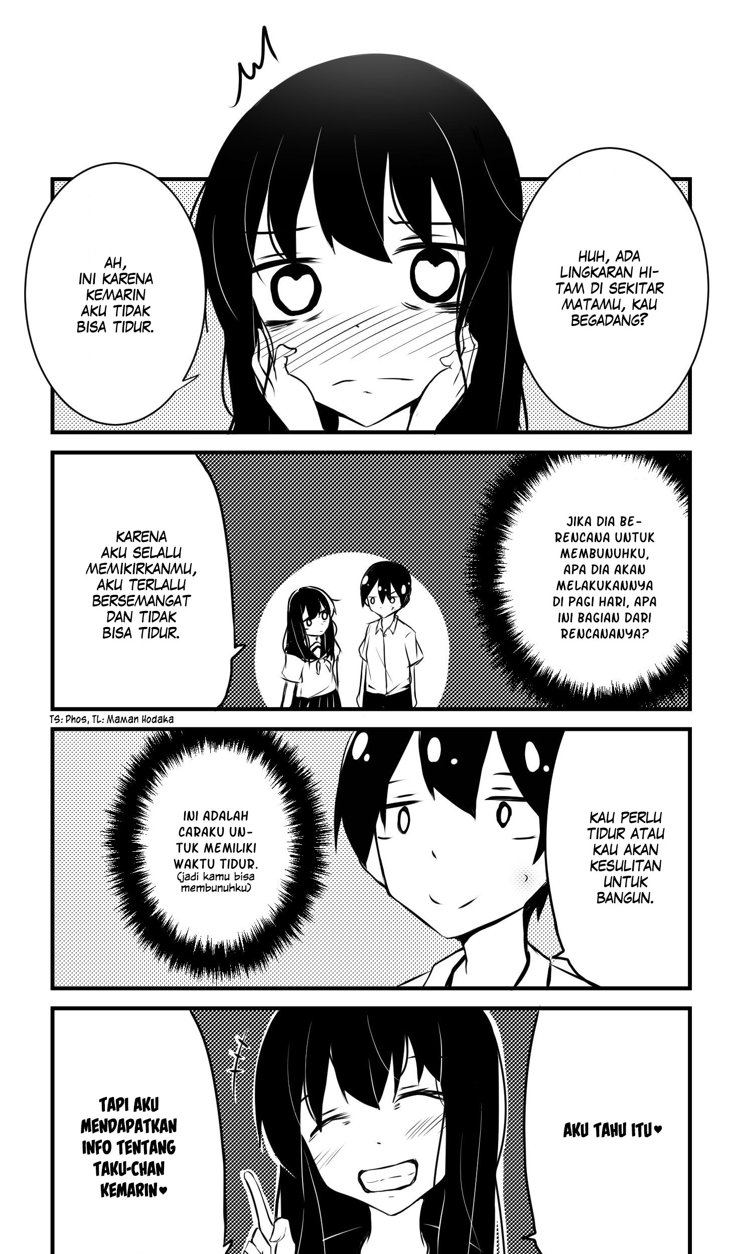 Baca Komik A Story About Wanting To Commit Suicide, But It’s Scary So I Find A Yandere Girl To Kill Me, But It Doesn’t Work Chapter 6 Gambar 1