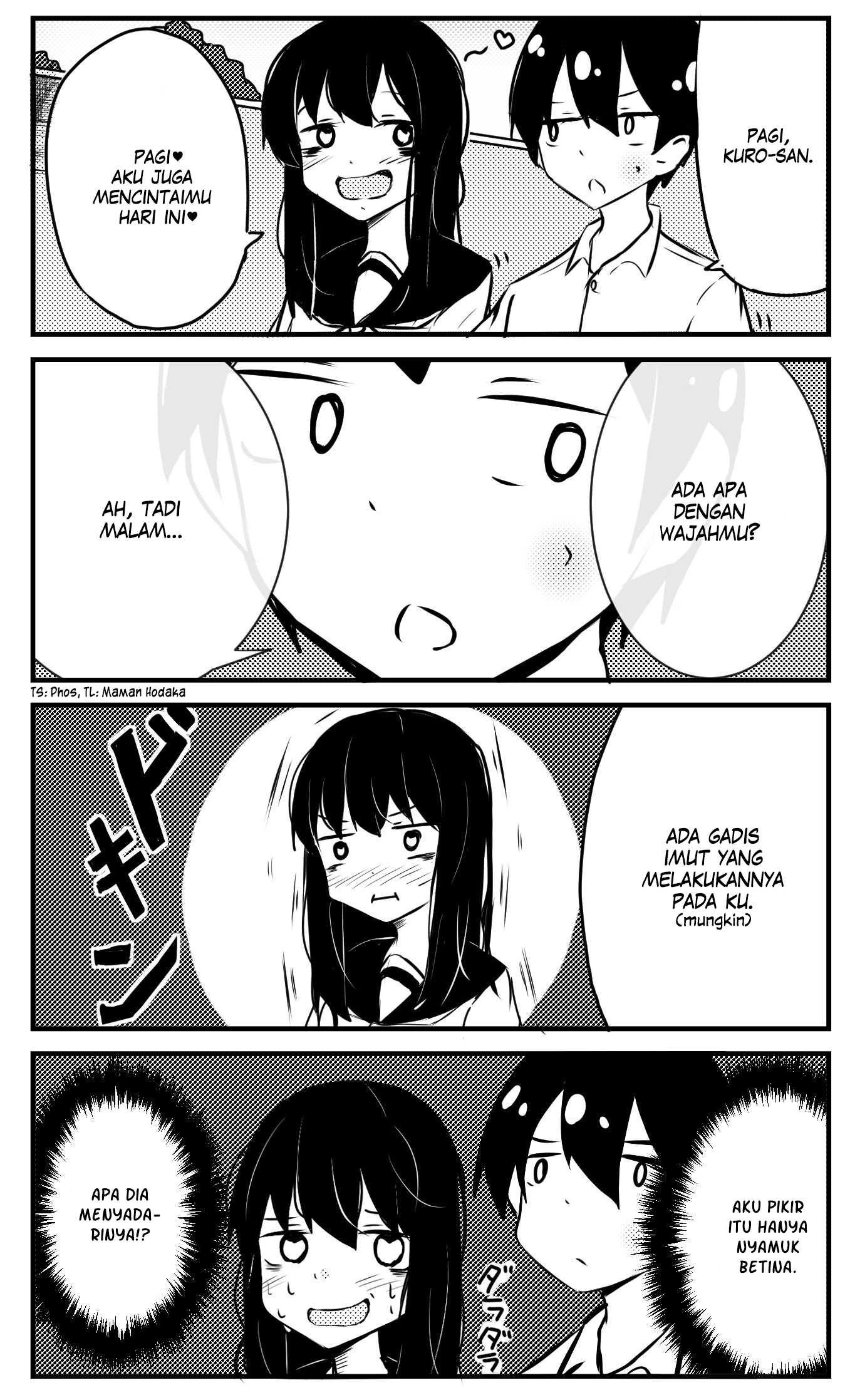 Baca Komik A Story About Wanting To Commit Suicide, But It’s Scary So I Find A Yandere Girl To Kill Me, But It Doesn’t Work Chapter 5 Gambar 1