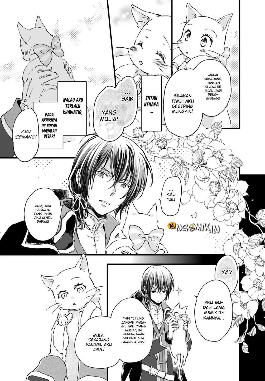 A Vengeful White Cat Lounges Around on the Dragon King’s Lap Chapter 09 Gambar 21