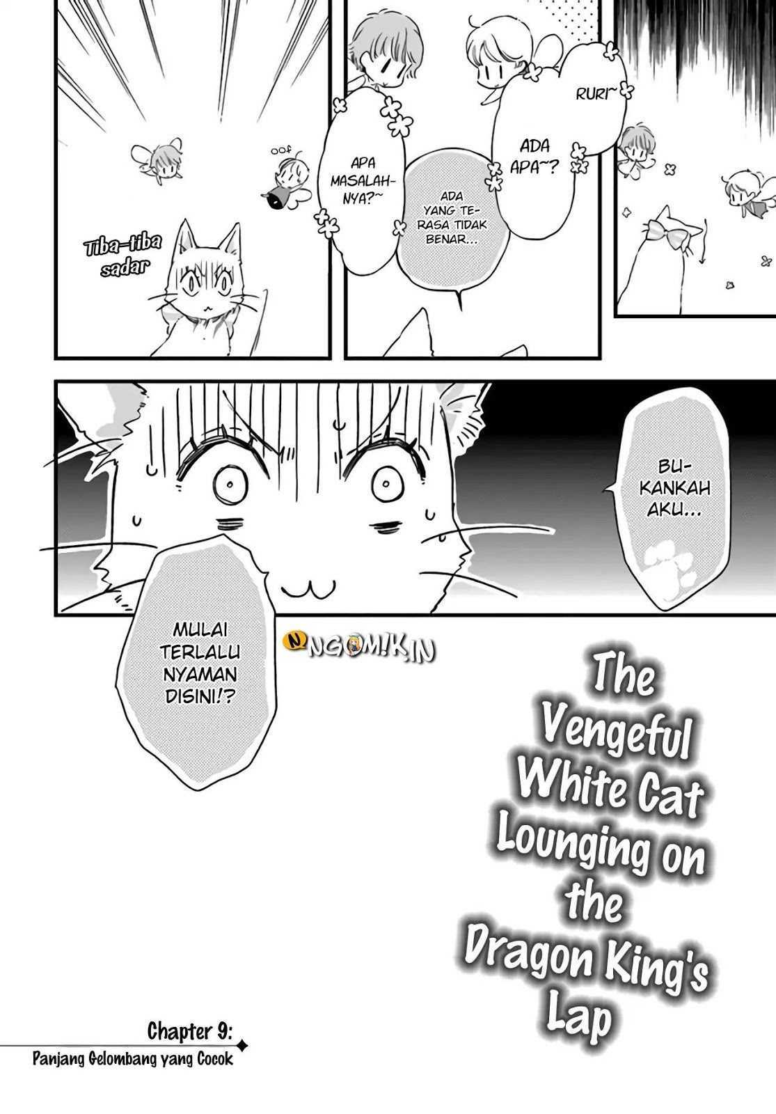 A Vengeful White Cat Lounges Around on the Dragon King’s Lap Chapter 09 Gambar 4