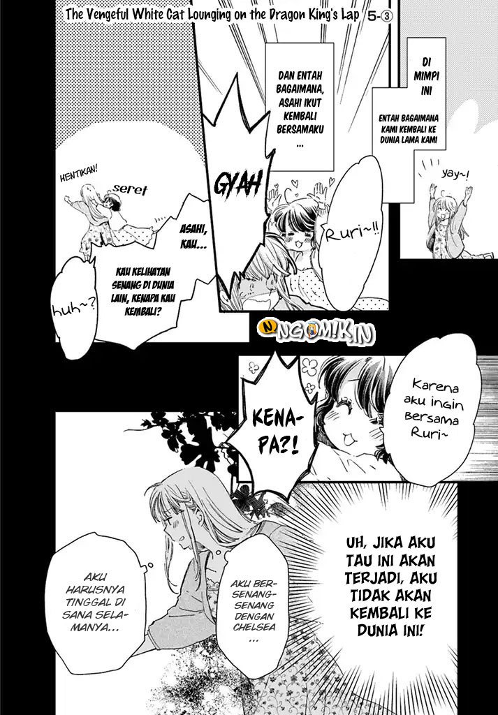 A Vengeful White Cat Lounges Around on the Dragon King’s Lap Chapter 05 Gambar 16