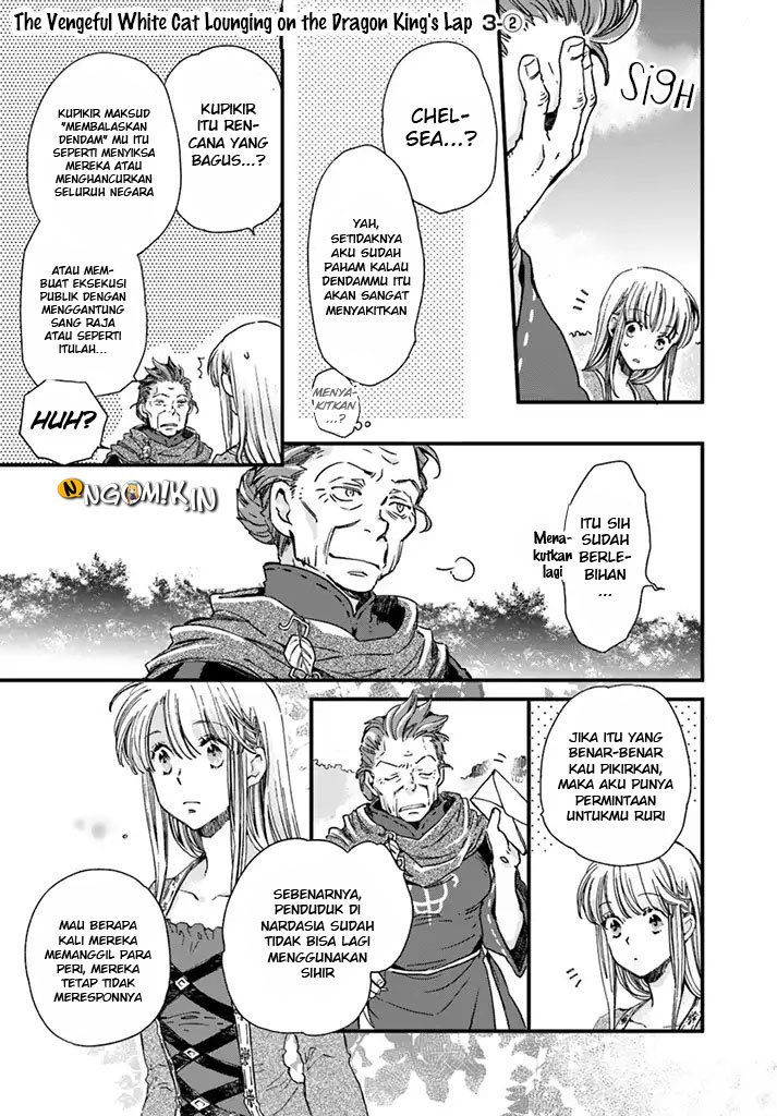 A Vengeful White Cat Lounges Around on the Dragon King’s Lap Chapter 03 Gambar 12