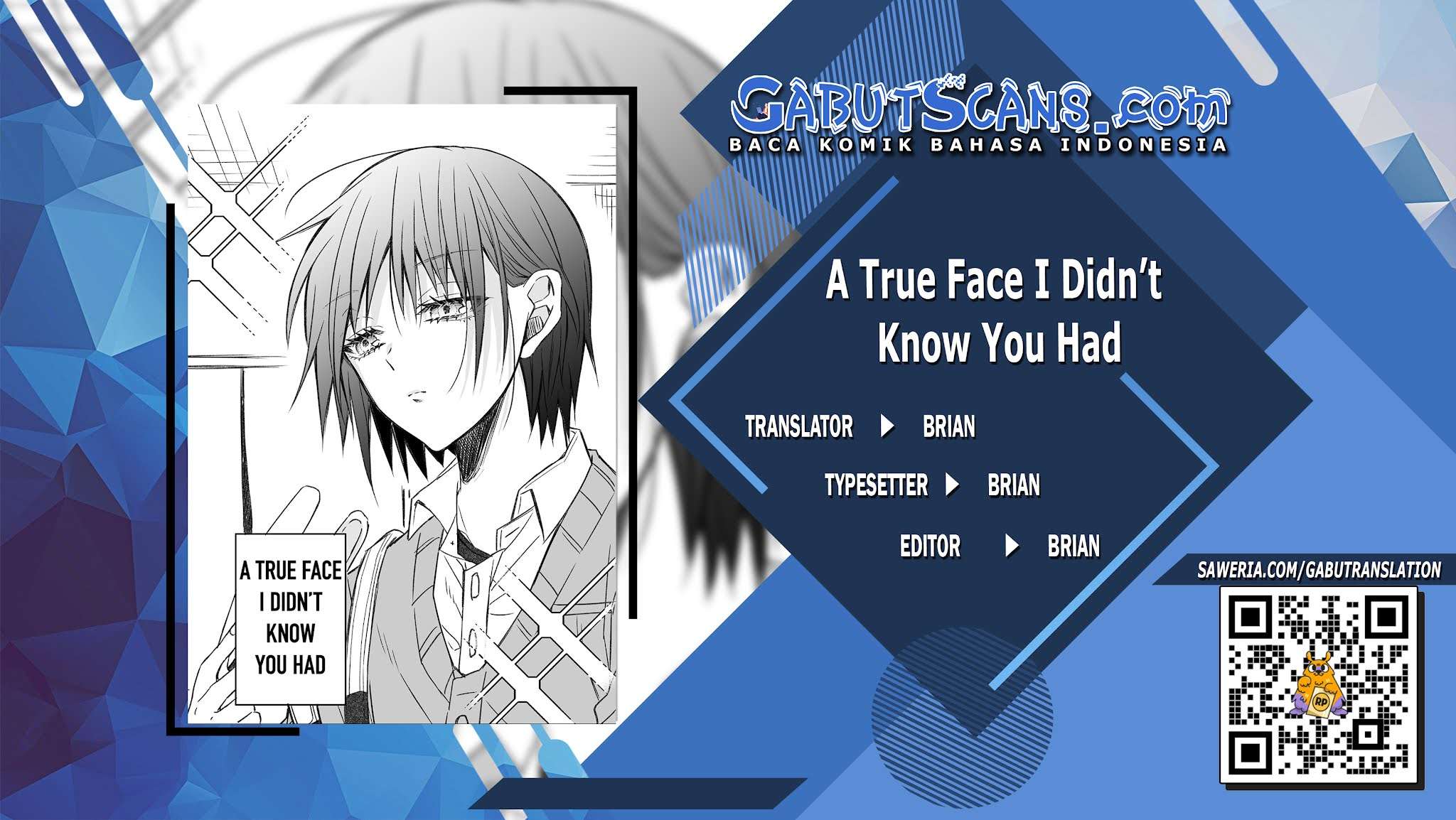 Baca Komik A True Face I Didn’t Know You Had Chapter 00.1 Gambar 1