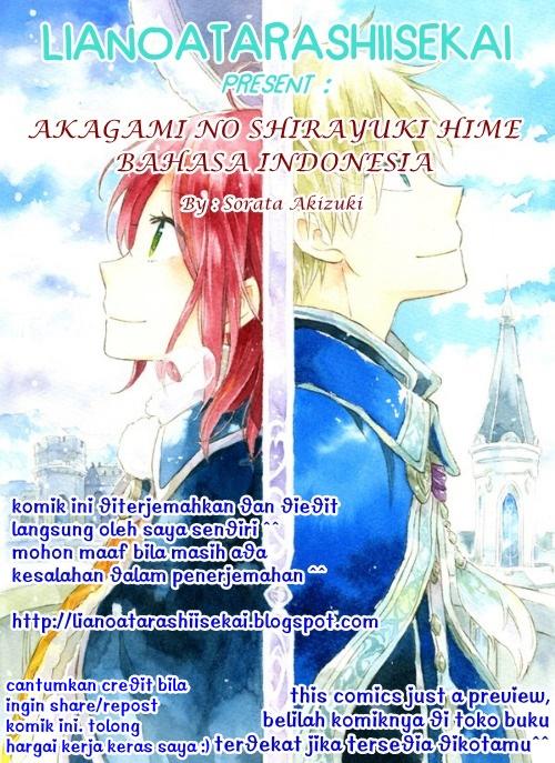 Baca Komik Akagami no Shirayukihime Chapter 102 Gambar 1