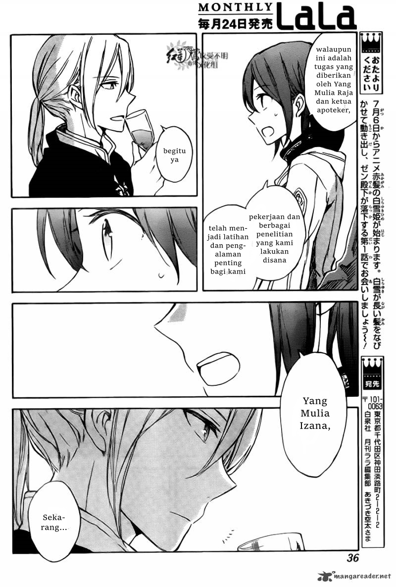 Akagami no Shirayukihime Chapter 67 Gambar 20