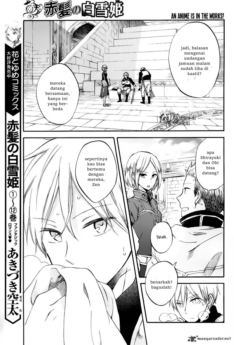 Akagami no Shirayukihime Chapter 63 Gambar 6