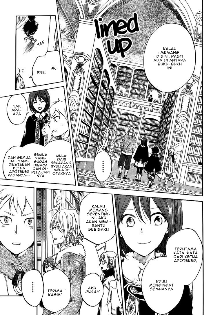 Akagami no Shirayukihime Chapter 35 Gambar 22