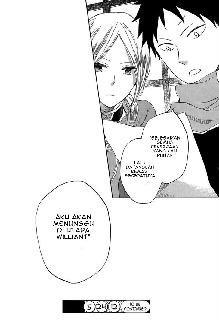 Akagami no Shirayukihime Chapter 34 Gambar 40