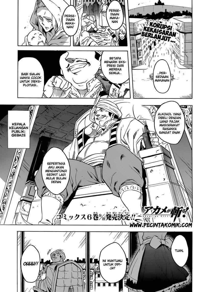 Akame ga Kill! Chapter 28 Gambar 4
