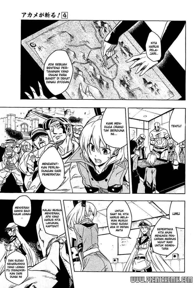 Akame ga Kill! Chapter 17 Gambar 10