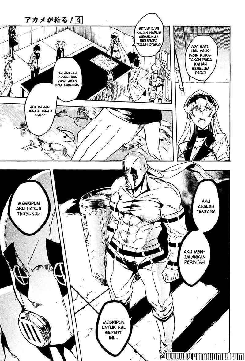 Akame ga Kill! Chapter 17 Gambar 12