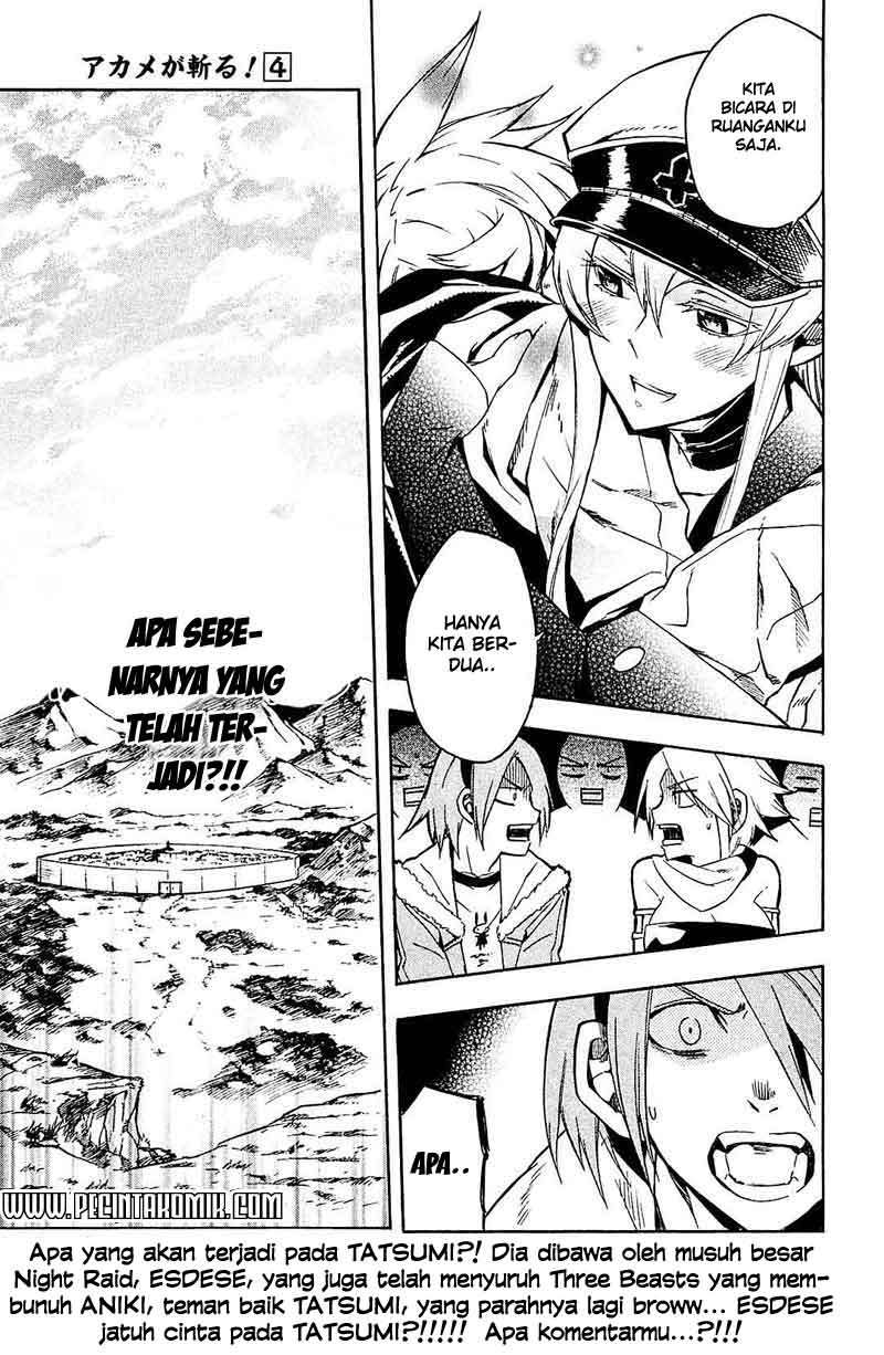 Akame ga Kill! Chapter 16 Gambar 44
