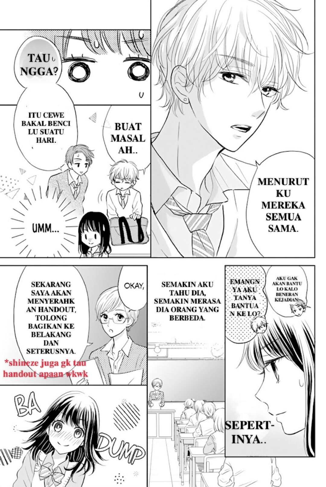 Amagase-kun wa Amayaka Shite Kurenai. Chapter 1 Gambar 12