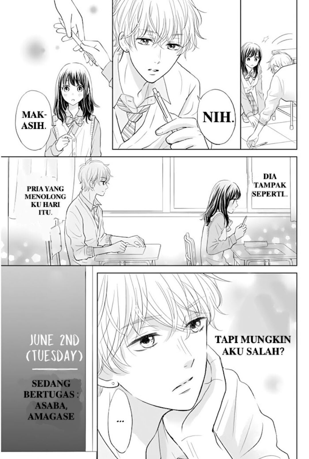 Amagase-kun wa Amayaka Shite Kurenai. Chapter 1 Gambar 14
