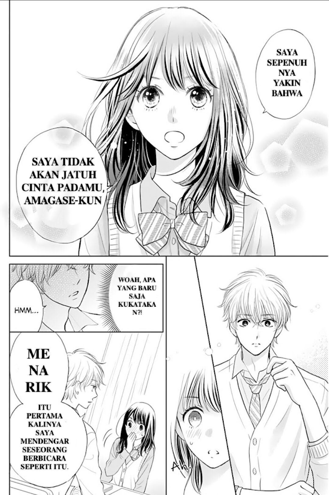 Amagase-kun wa Amayaka Shite Kurenai. Chapter 1 Gambar 23