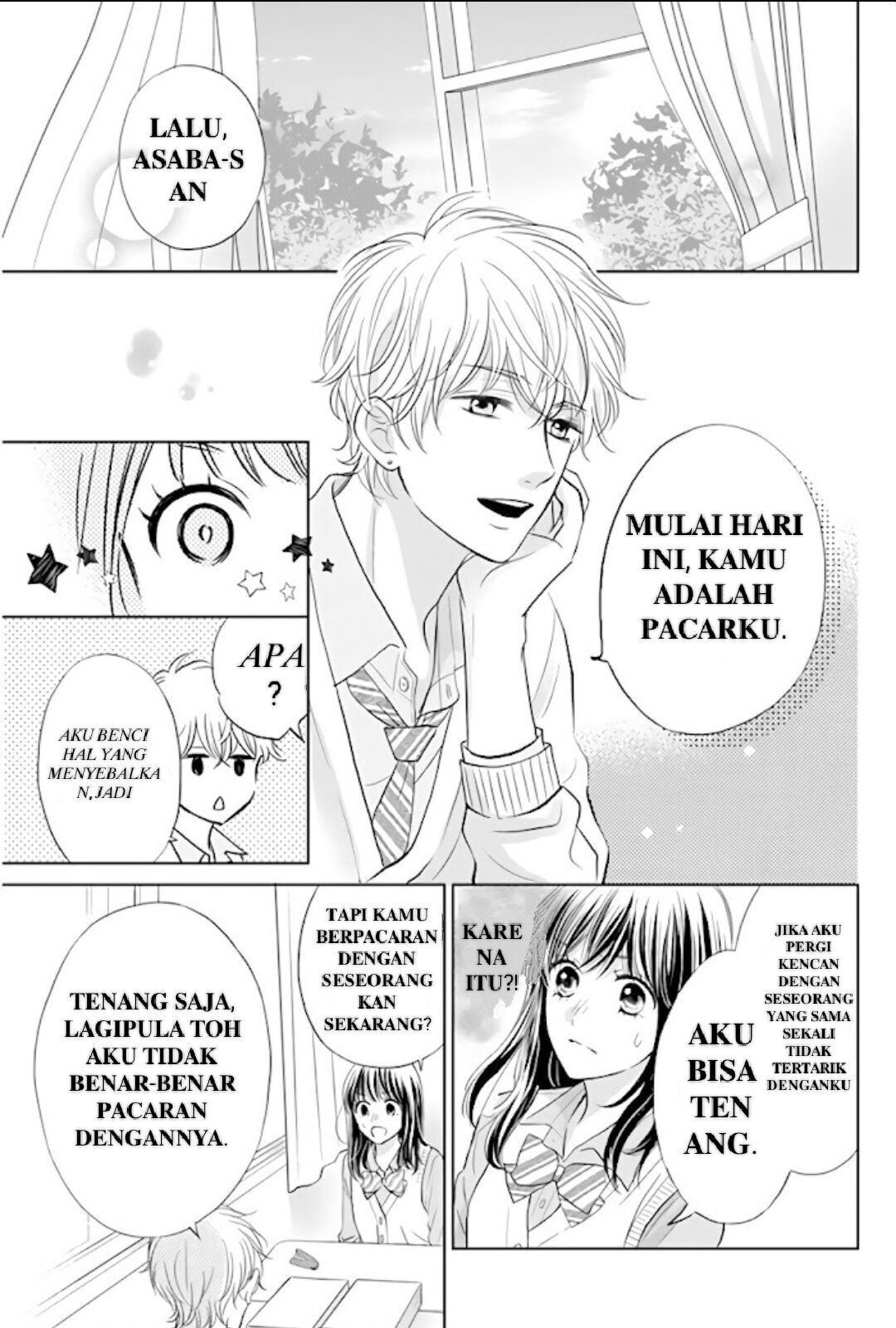 Amagase-kun wa Amayaka Shite Kurenai. Chapter 1 Gambar 24