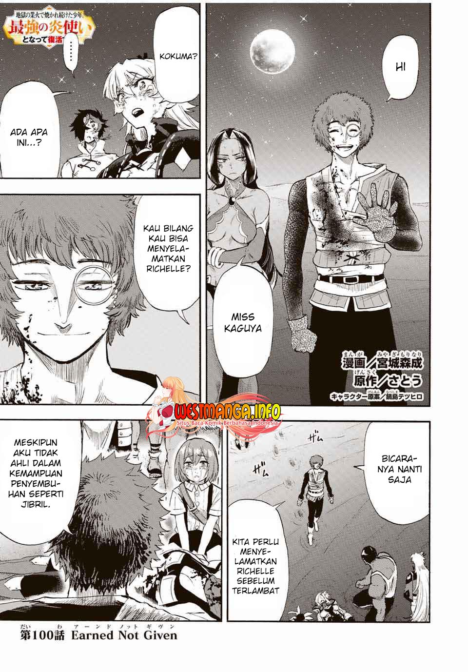 Baca Manga Jigoku no Gouka de Yaka re Tsuzuketa Shounen. Saikyou no Honou Tsukai to Natte Fukkatsu Suru. Chapter 100 Gambar 2