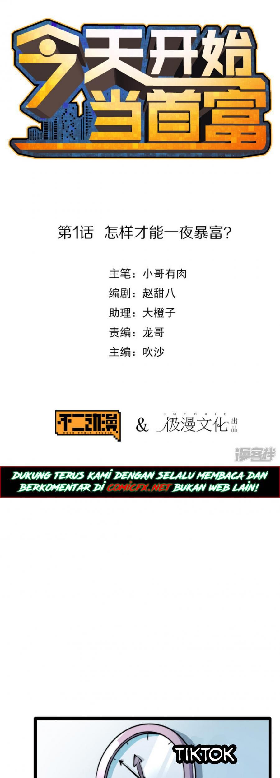 Baca Manhua Become The Richest Man Today Chapter 1 Gambar 2