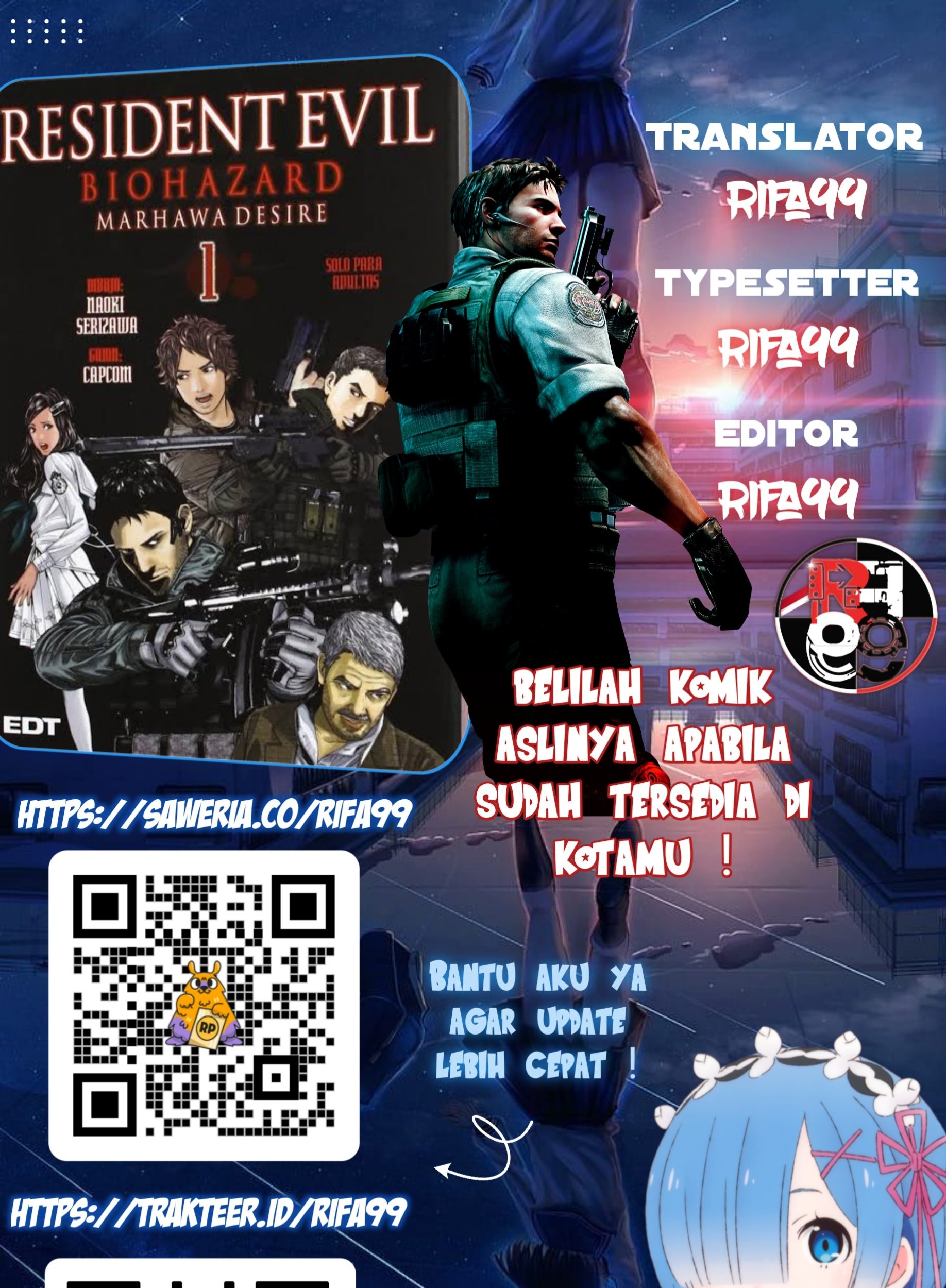 Resident Evil: The Marhawa Desire Chapter 8 Gambar 19