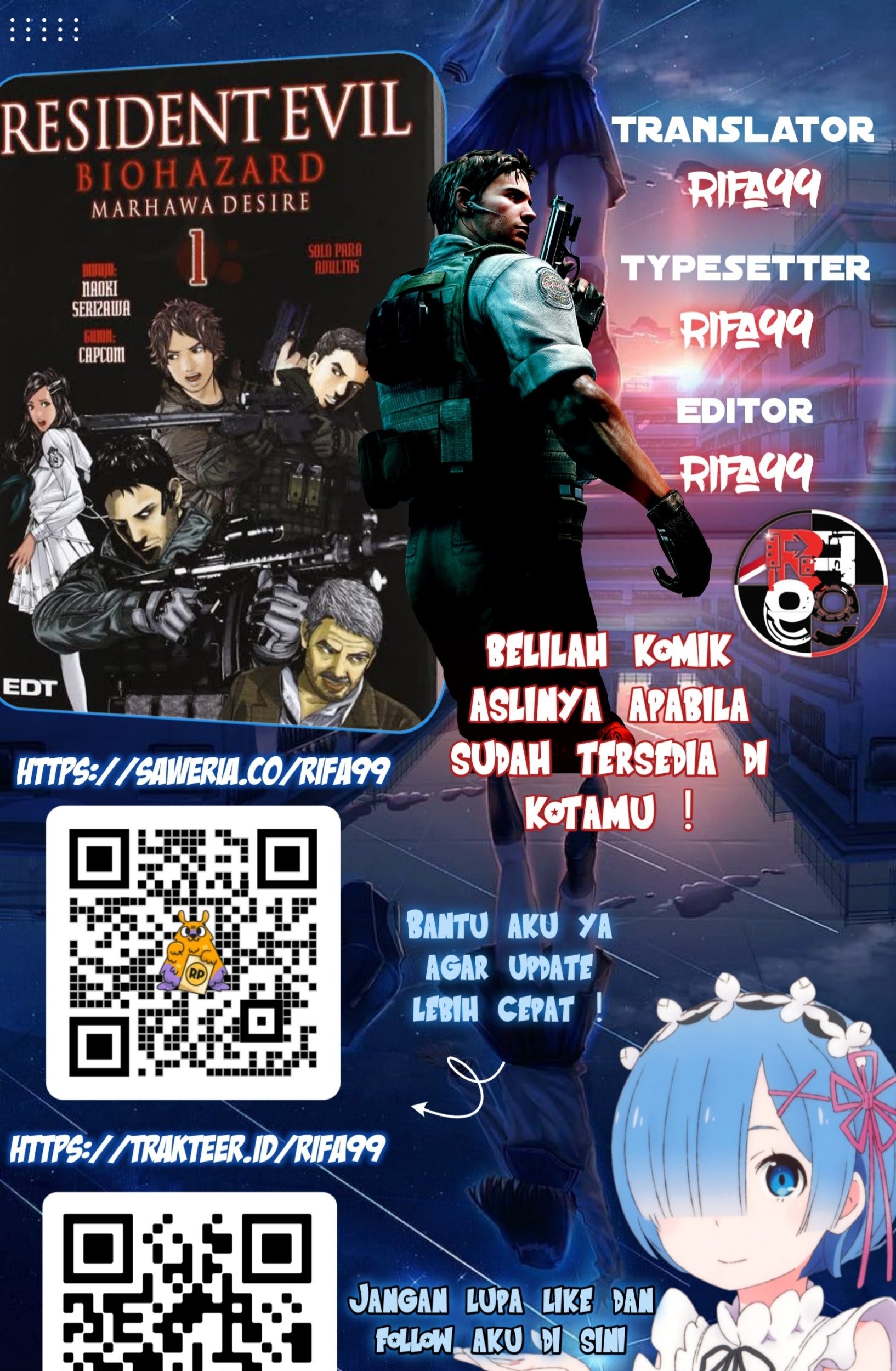 Resident Evil: The Marhawa Desire Chapter 7 Gambar 33