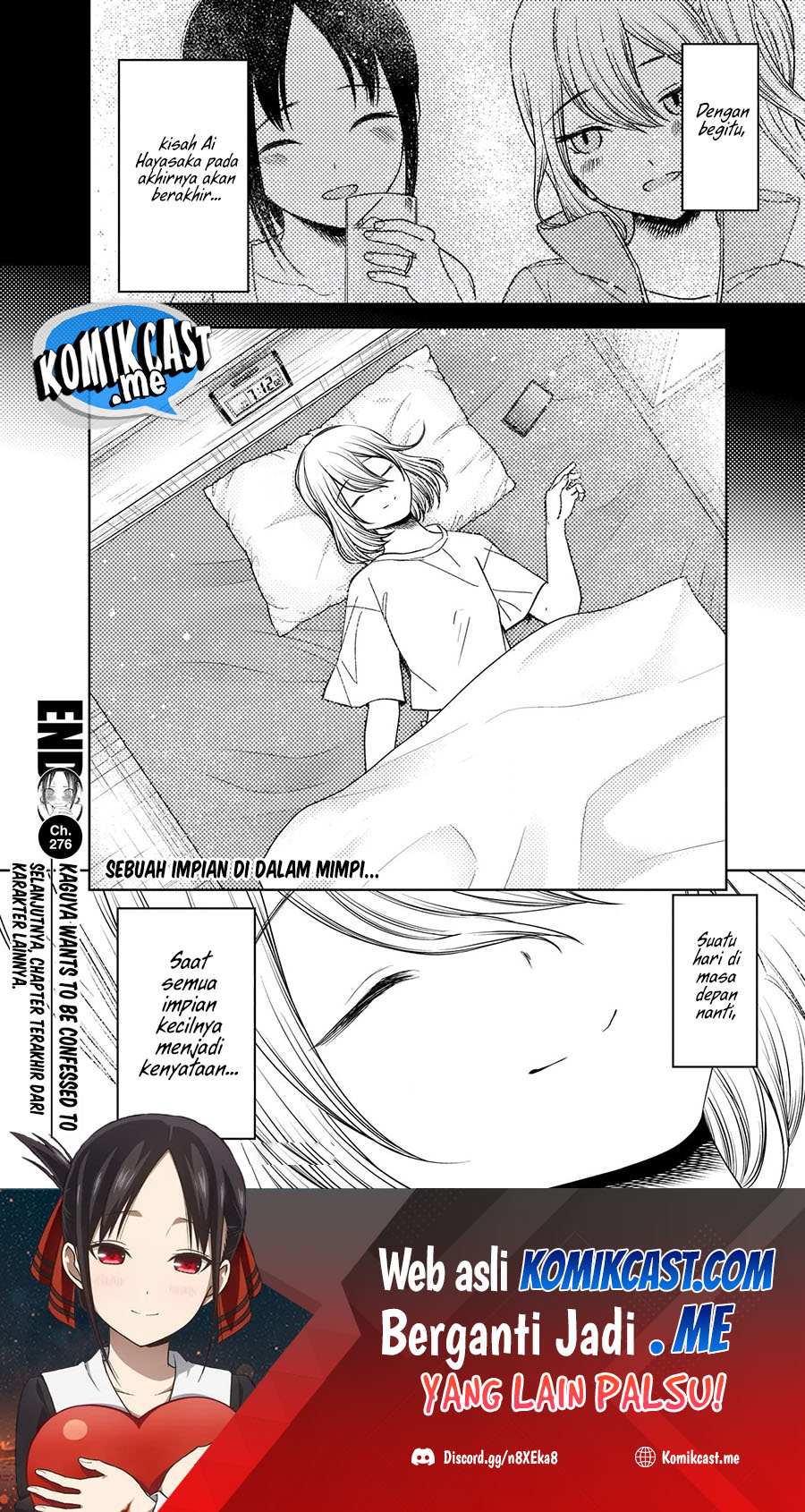 Kaguya-sama wa Kokurasetai – Tensai-tachi no Renai Zunousen Chapter 276 Gambar 19
