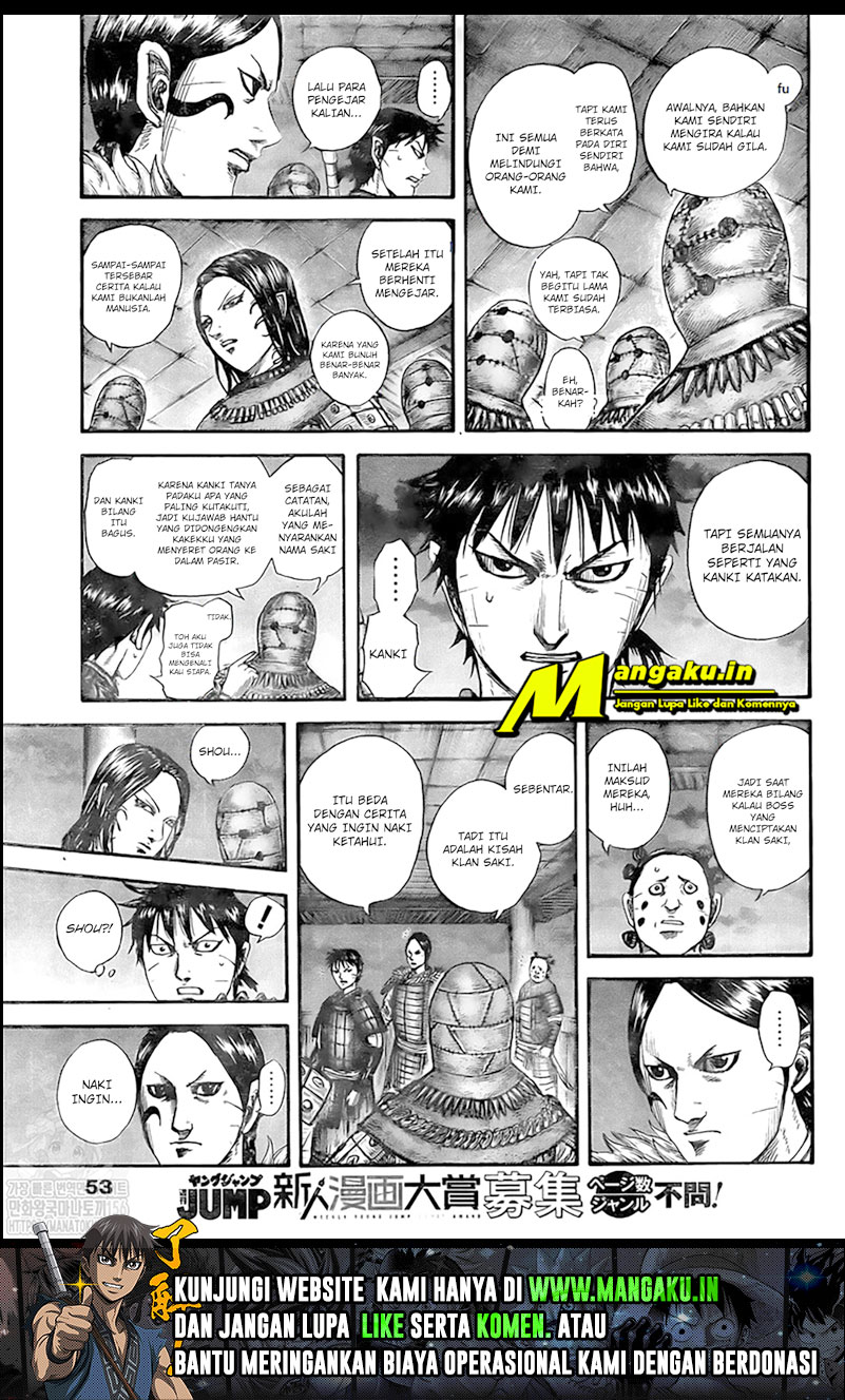 Kingdom Chapter 734 Gambar 20