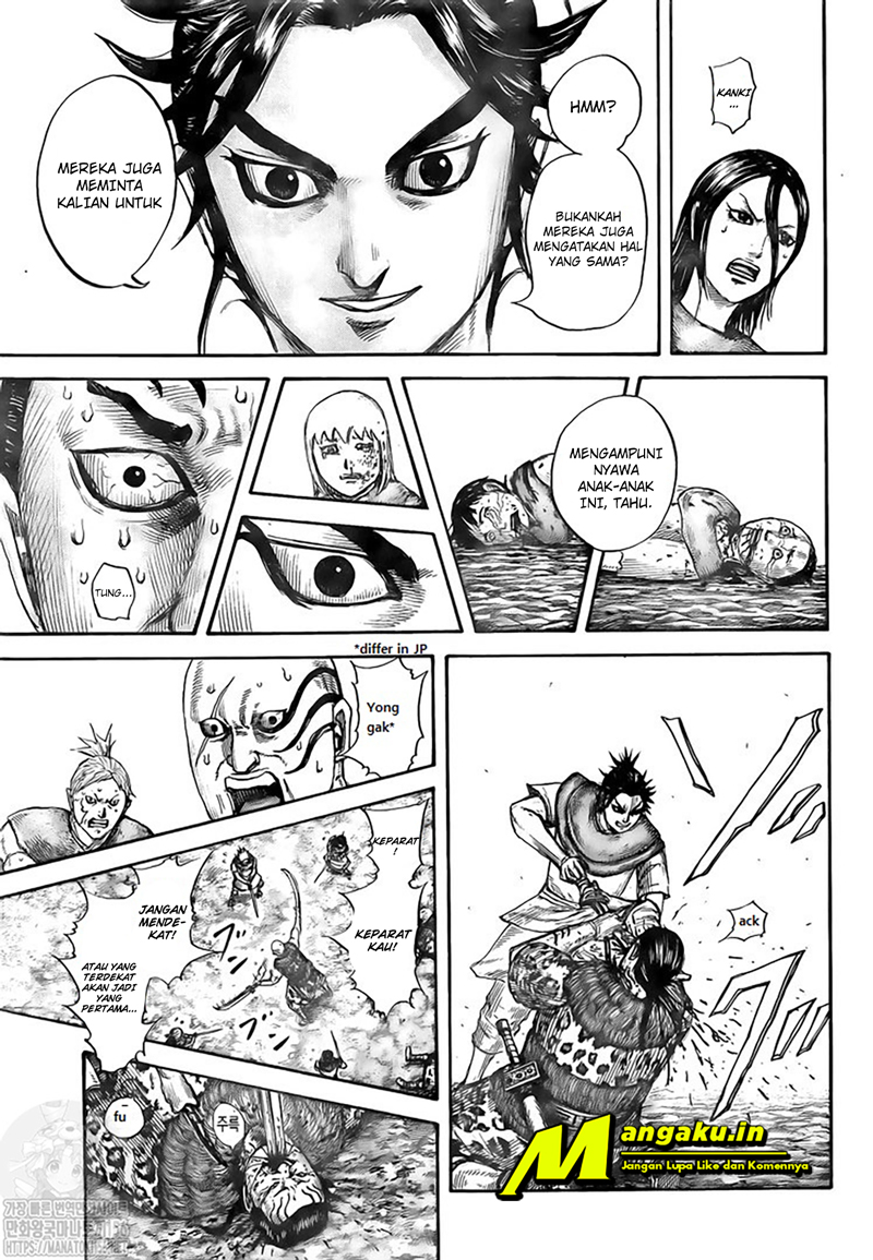 Kingdom Chapter 734 Gambar 8