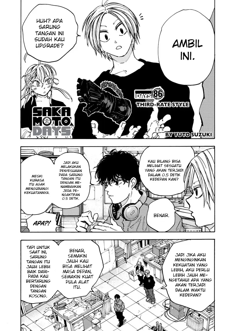 Baca Manga Sakamoto Days Chapter 86 Gambar 2