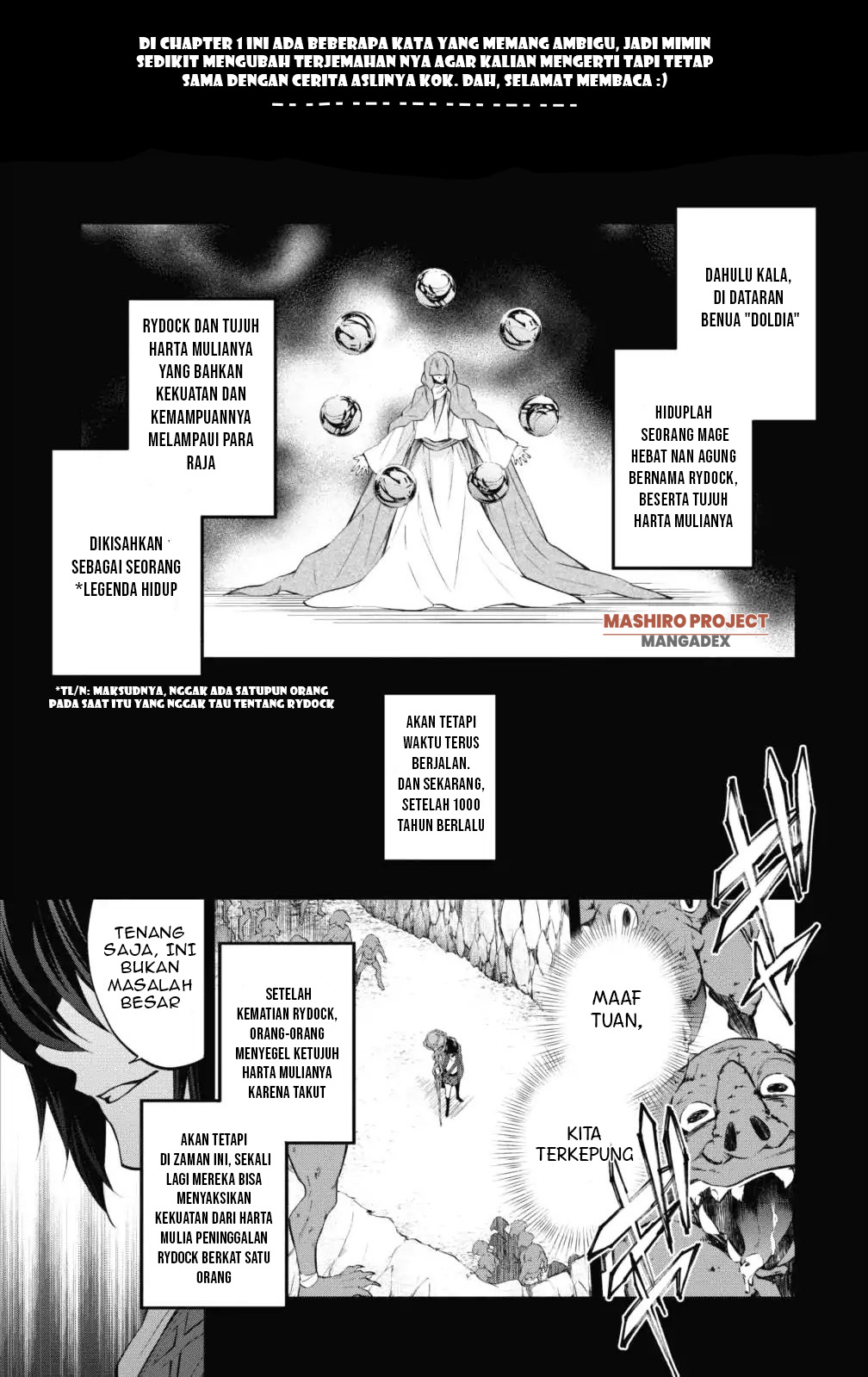 Arafoo Shachiku no Golem Master Chapter 1 Gambar 3