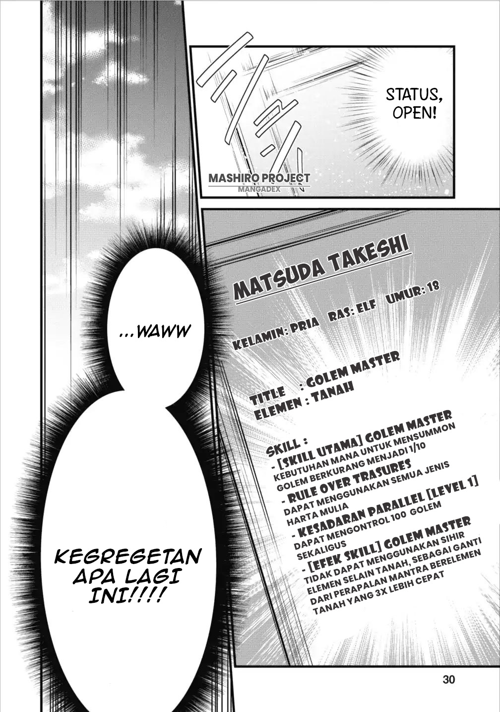 Arafoo Shachiku no Golem Master Chapter 1 Gambar 31