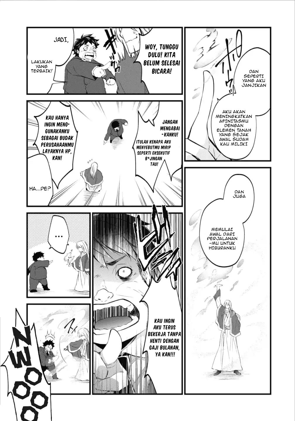 Arafoo Shachiku no Golem Master Chapter 1 Gambar 8