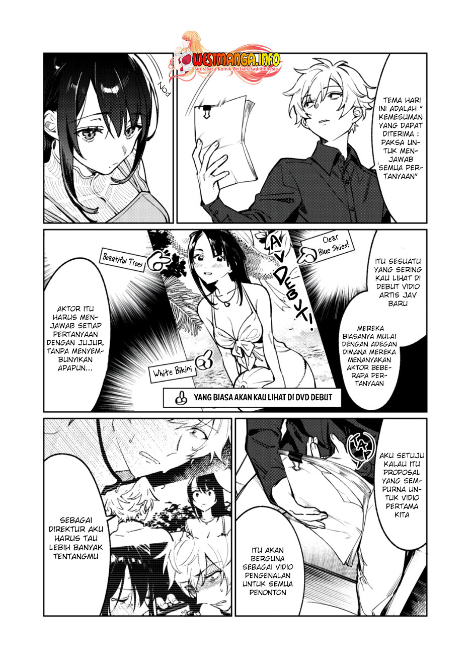 Hajirau Kimi ga Mitainda Chapter 04 Gambar 10