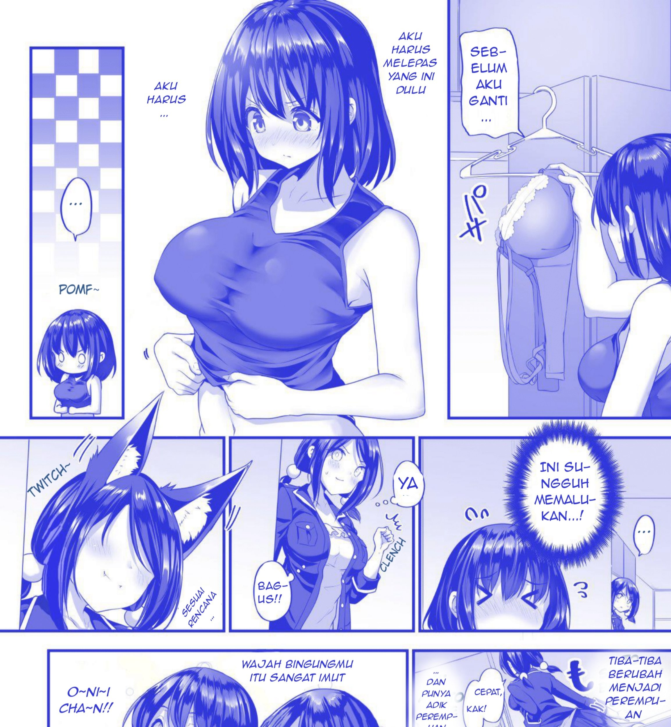Asa Okitara Onnanoko ni Natteta Manga Chapter 1 Gambar 7