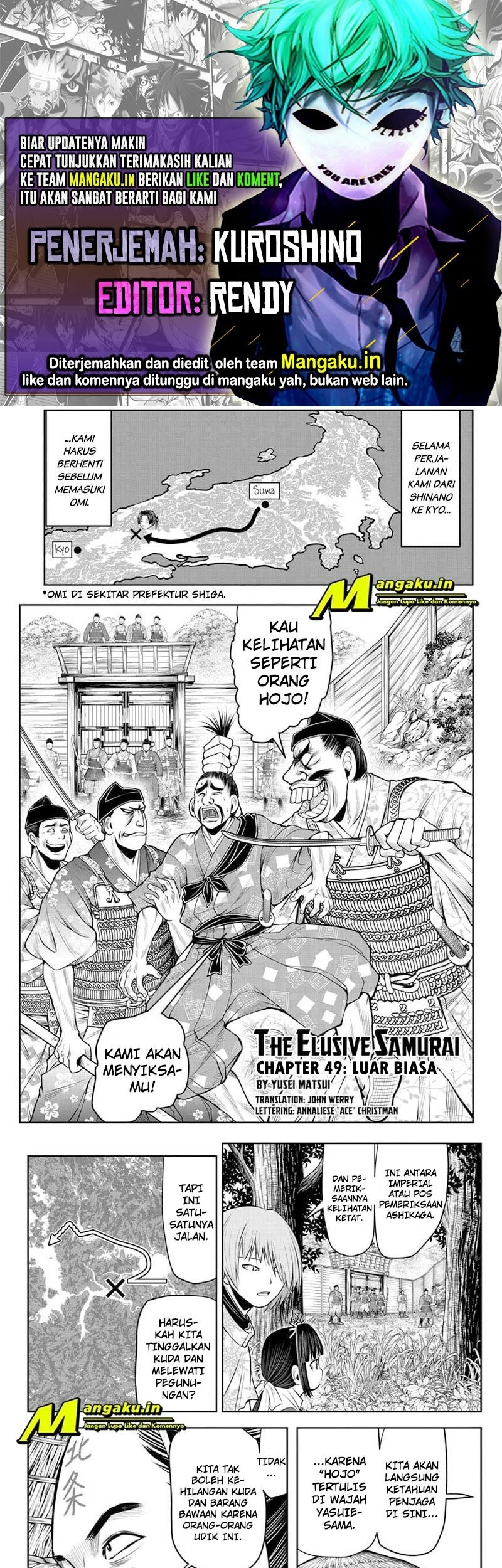 Baca Komik The Elusive Samurai Chapter 49 Gambar 1