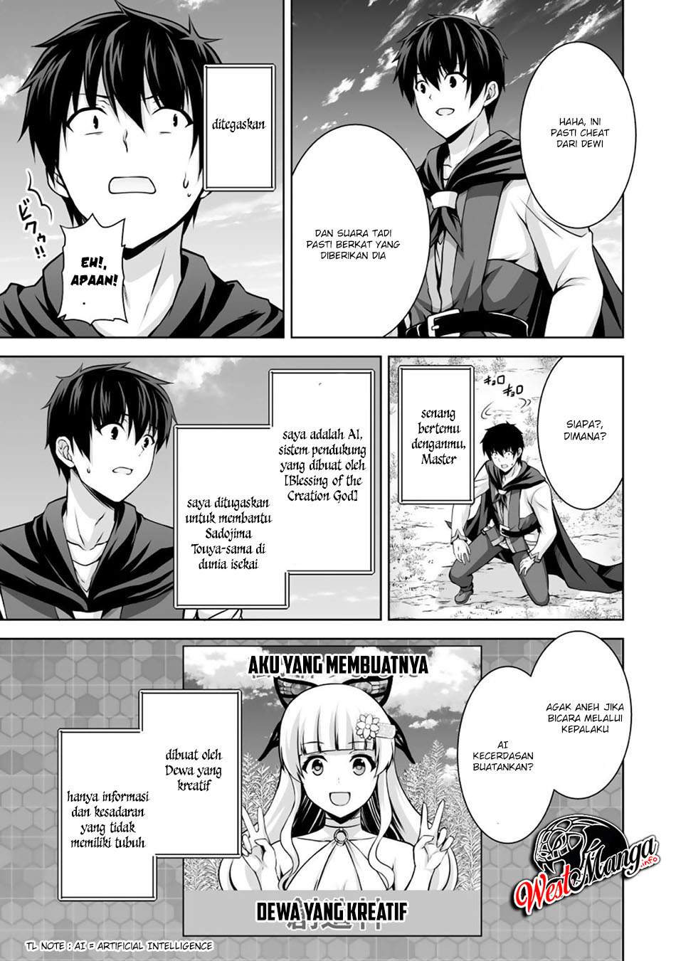 Kami No Techigai de Shindara Zumi de Isekai ni Hourikomare Mashita Chapter 03 Gambar 13