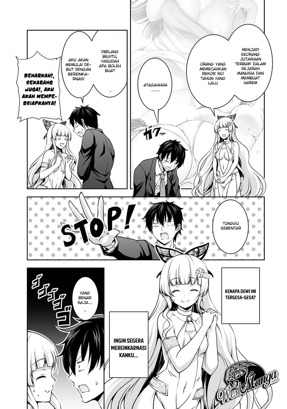 Kami No Techigai de Shindara Zumi de Isekai ni Hourikomare Mashita Chapter 01 Gambar 14