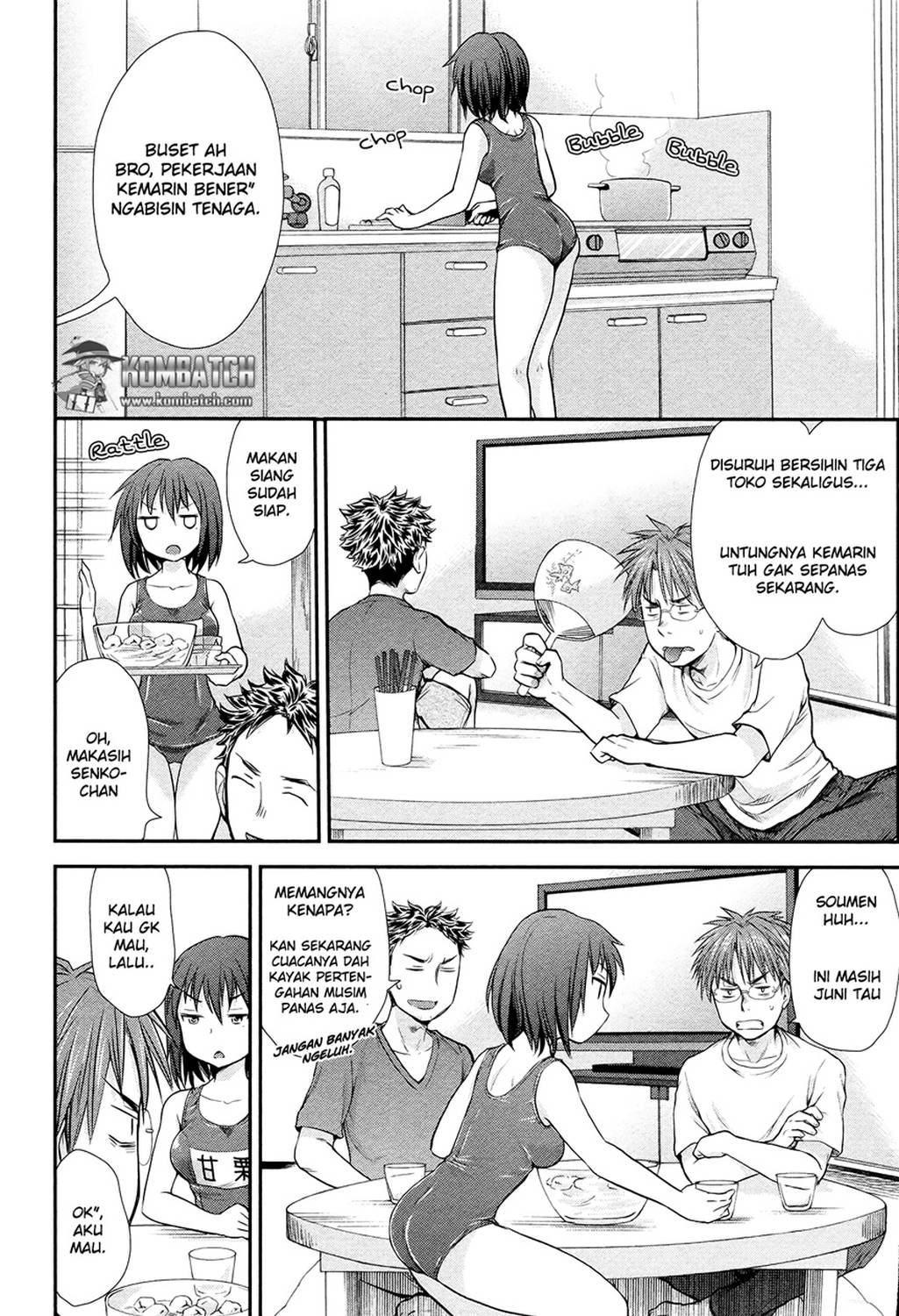 Henjo Hen na Joshikousei Amaguri Chiko Chapter 03 Gambar 3