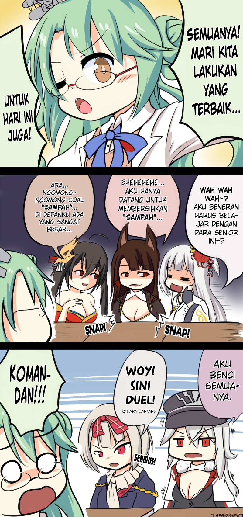 Baca Komik Azur Lane – Spare Time (Doujinshi) Chapter 4 Gambar 1