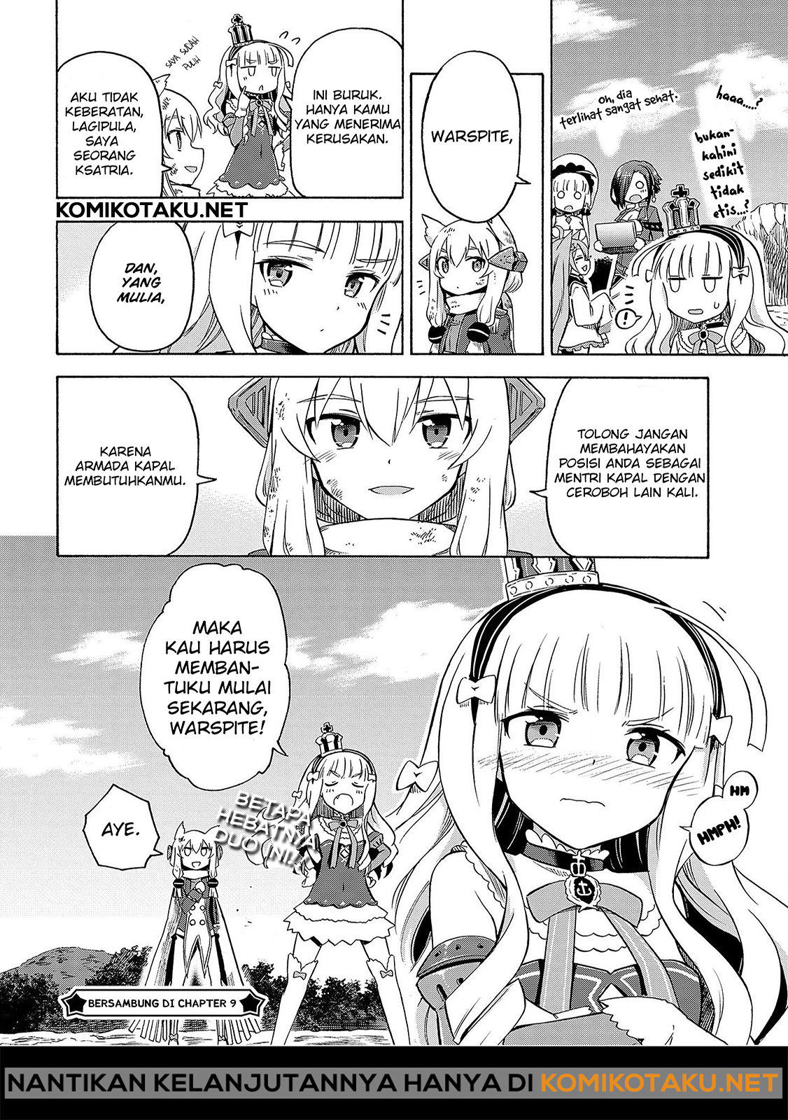 Azur Lane Queen's Orders Chapter 08 Gambar 4