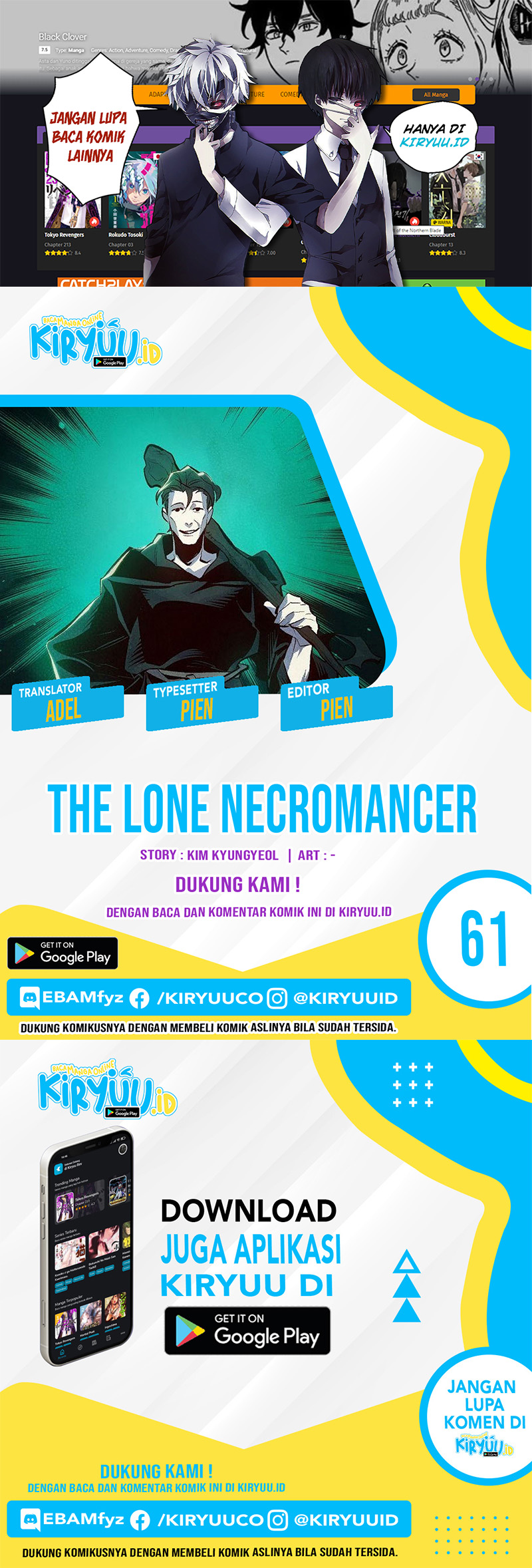 Baca Komik Alone Necromancer Chapter 61 Gambar 1