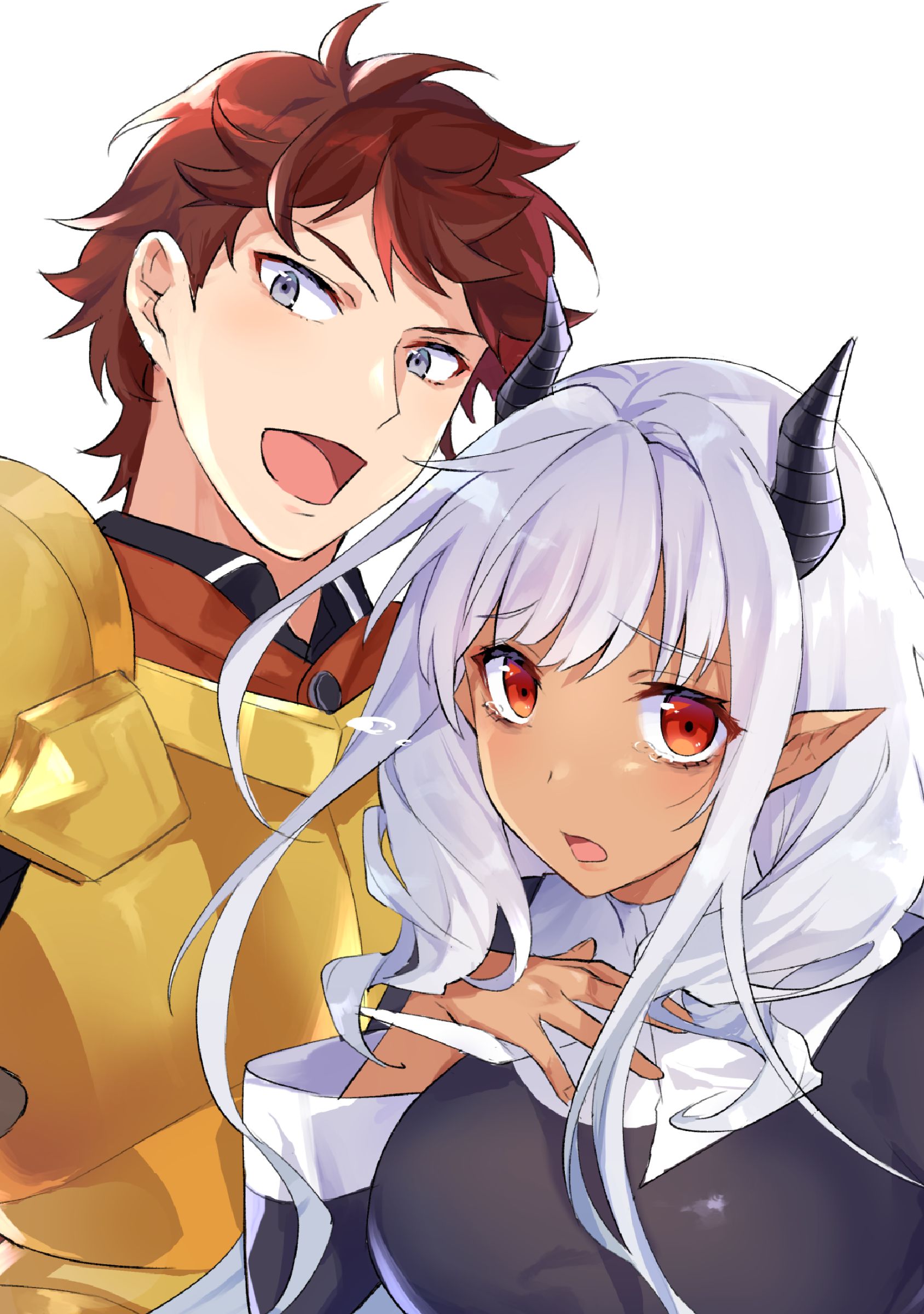 Baca Komik Biryuu Enshoutan ~Jikokouteikan ga Gekitei na Dragon-kyuu Bishoujo Maou o, Yuusha ga Icharabu de Taijisuru Ohanashi~ Chapter 1 Gambar 1