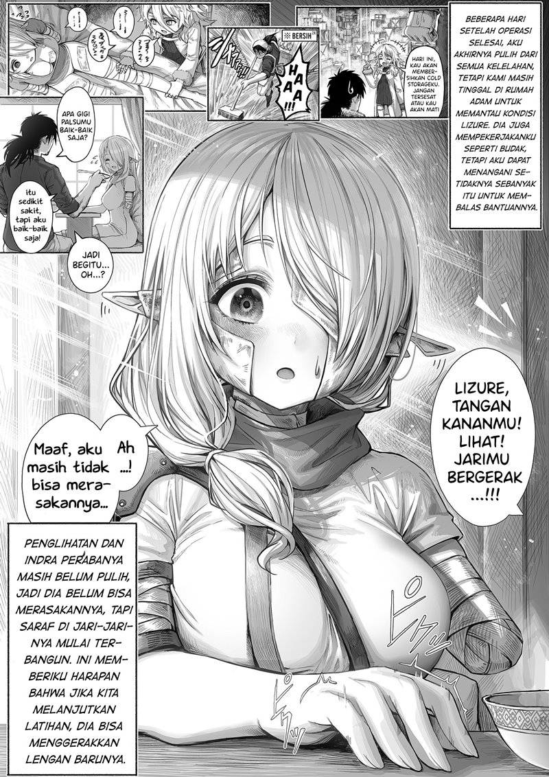 Baca Komik Boroboro no Elf-san o shiawaseni suru kusuri uri-san Chapter 38 Gambar 1